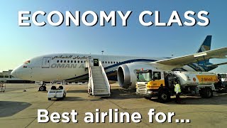 Emirates, Qatar & Etihad vs. Oman Air - Best Economy Class in the Middle East?