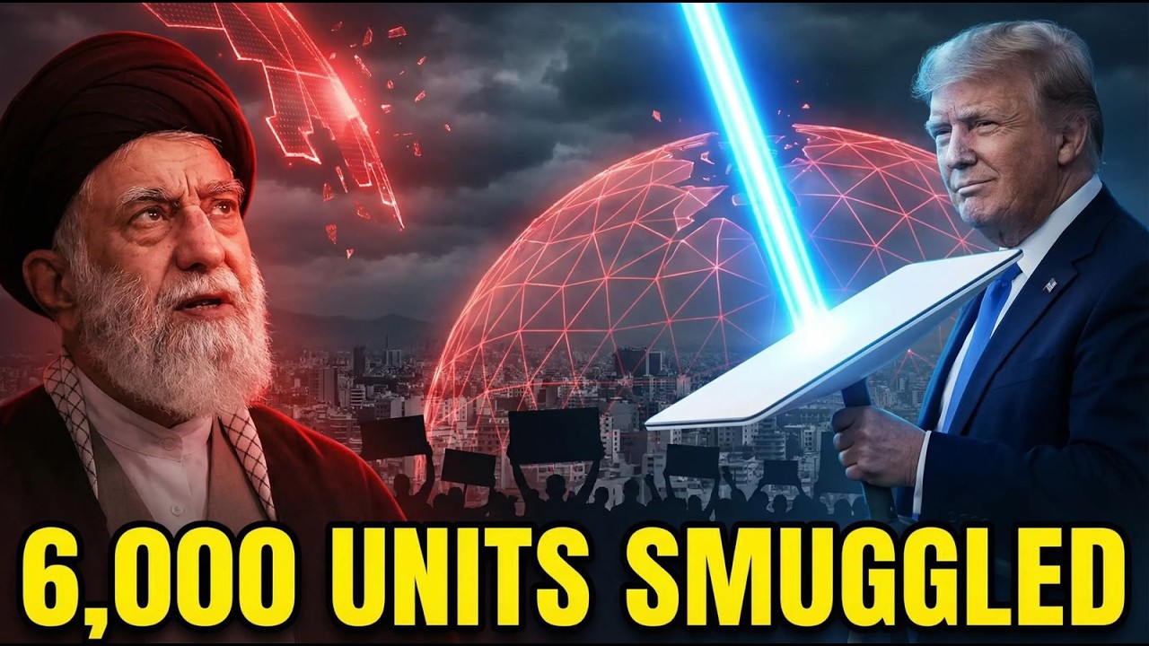 US Smuggles 6,000 "STARLINK" Terminals Into Iran — Regime’s Firewall "BREACHED"