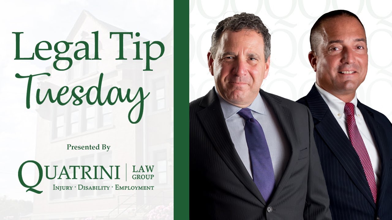 Legal Tip Tuesday featuring | Attorneys Peter J. Gough & Jim Horchak