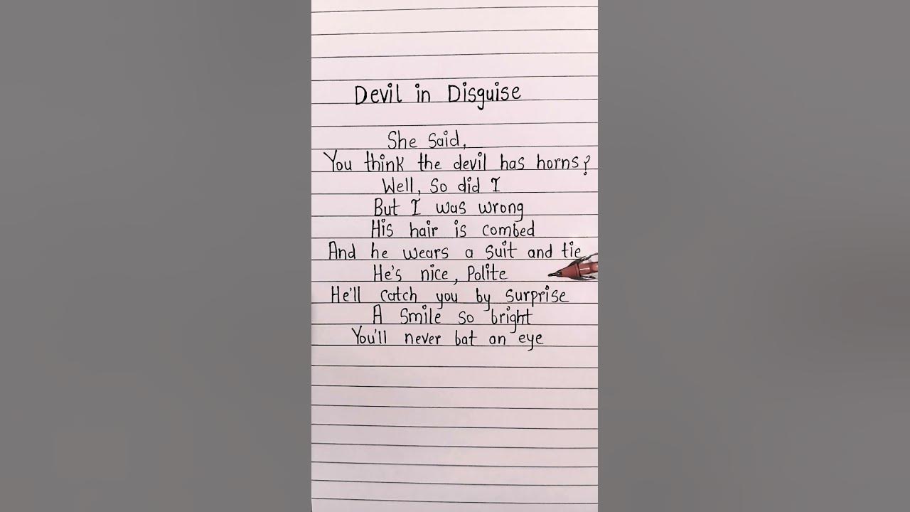 🎶😈 Devil in Disguise ~ Marino 🎤 #devilindisguise #marino #lyrics #trending #song #songlyrics #music 🎶😈 Devil in Disguise ~ Marino 🎤 #devilindisguise #marino #lyrics #trending #song #songlyrics #music