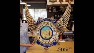 Badge Frame - Oversized Badges and Patches Reproductions