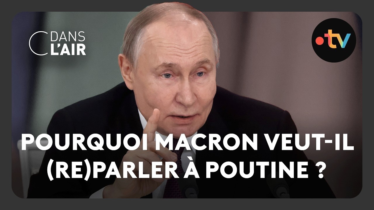 Pourquoi Macron veut-il (re)parler à Poutine ?  -  C dans l’air - 05.02.2026