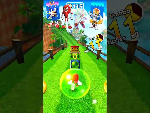 Sonic 🆚 Knuckle 🆚 Silver 🆚 Tails The Hedgehog Gameplay - Who Is Best?🤔#shorts