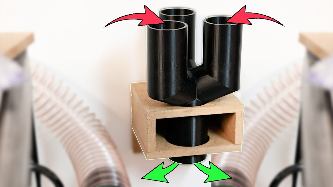 ¡LA SOLUCIÓN AL POLVO! Y además, BARATA. Crea un SISTEMA de ASPIRACIÓN con IMPRESIÓN 3D