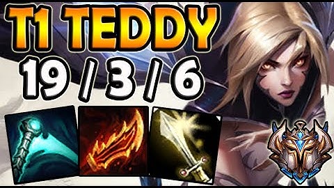 T1 Teddy KAISA ADC vs VAYNE - Ranked Challenger Korea ✔️