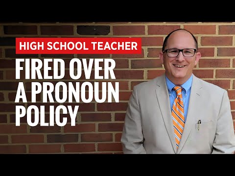 Teacher Fired for Using ‘Wrong’ Pronoun for Student Discusses Ongoing Legal Case