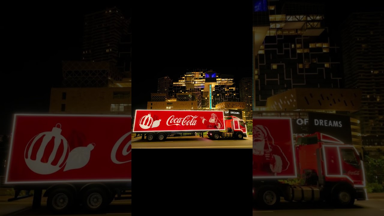 The Coca-Cola Magic Santa Truck lights up the city, Spreading Joy & Festive Cheer Across Sri Lanka!
