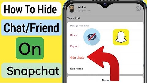 How to Hide Chat on Snapchat! [Hide/Unhide Conversation] | Hide messages on Snapchat