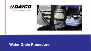 Drain Procedure Video