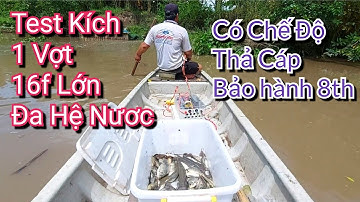Kích cá tổng hợp điện tử 16 fét lơn IGBT có thả lạnh bảo hành 8 tháng bao cá lên đẹp