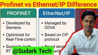 What is Difference between Profinet and Ethernet | Profinet | Ethernet | Sudark Tech