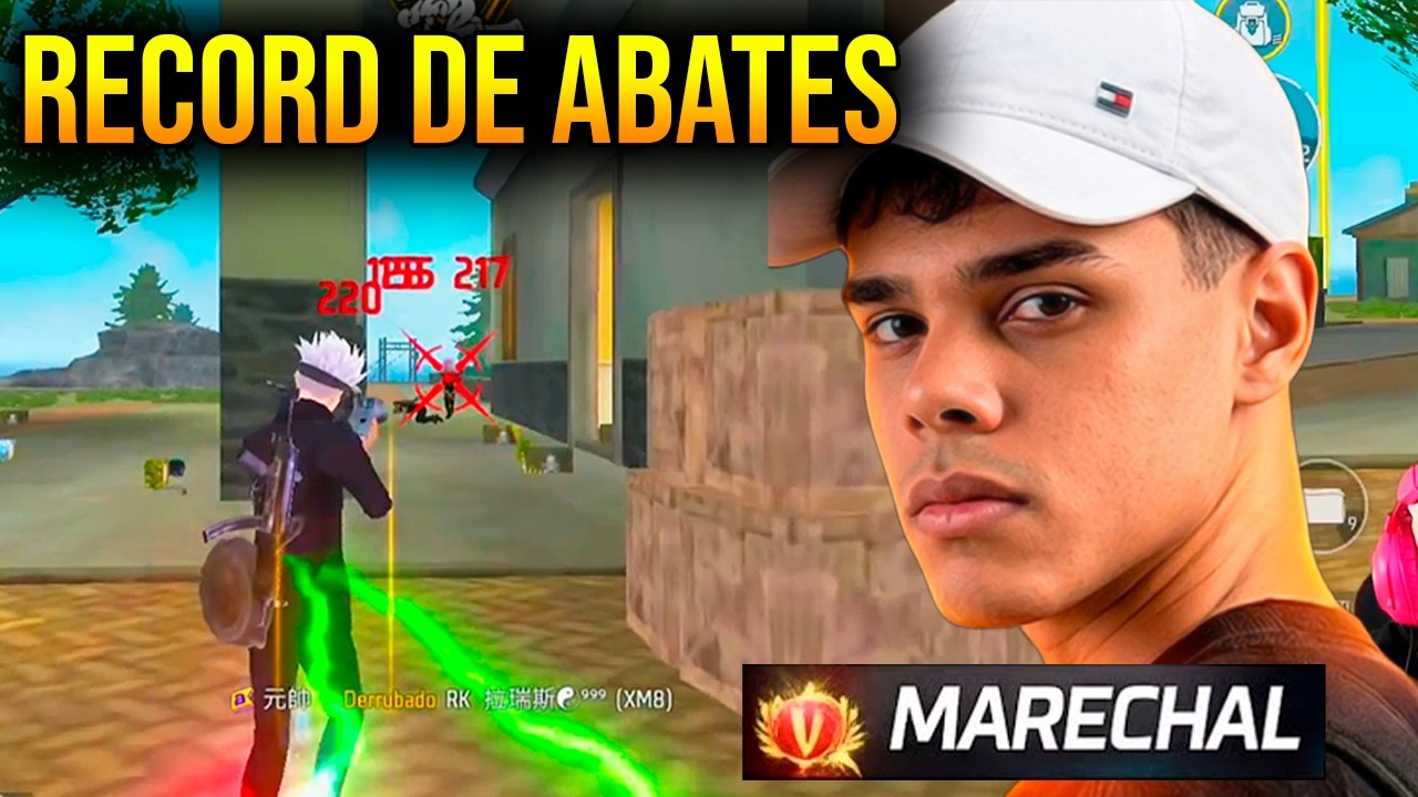 RECORD DE ABATES - MARECHAL FEZ 65 KILLS E BATEU SEU RECORD NA GRA DE GUILDA! FREE FIRE - NINJA CLIP