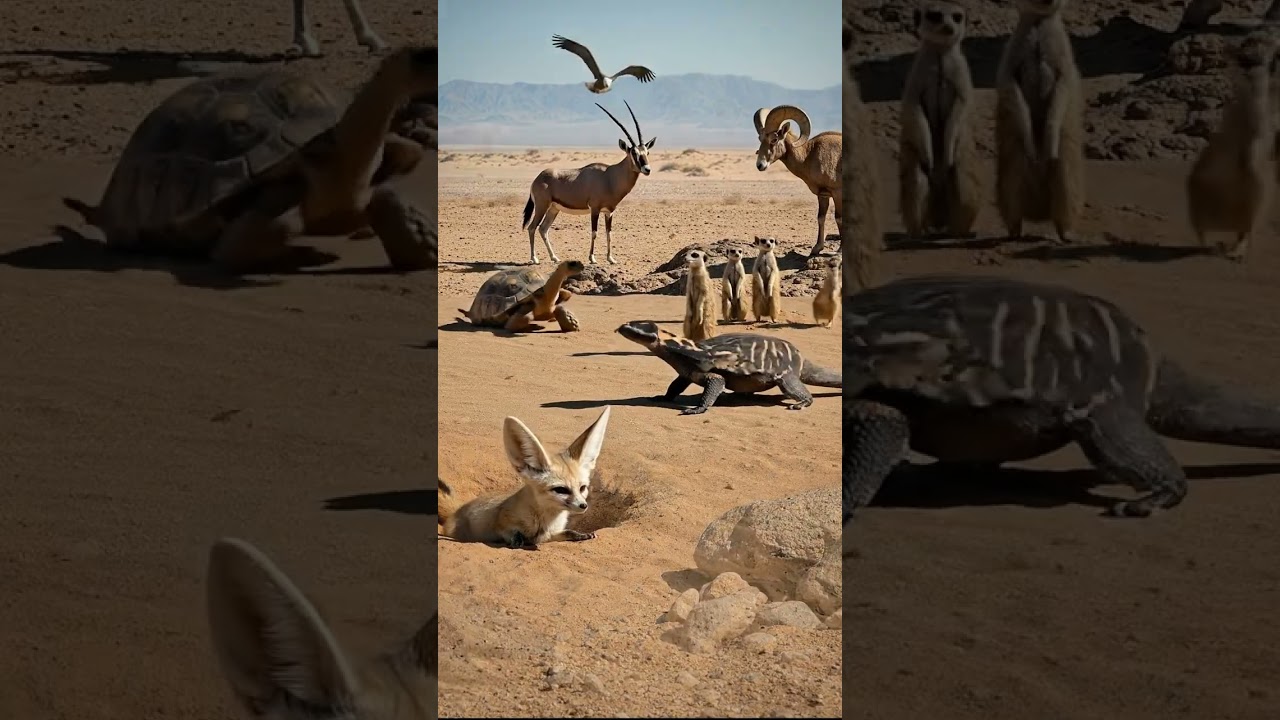 Top Desert Animals in Action 