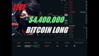 LIVE  - $4,400,000 Million Dollar Bitcoin Trade