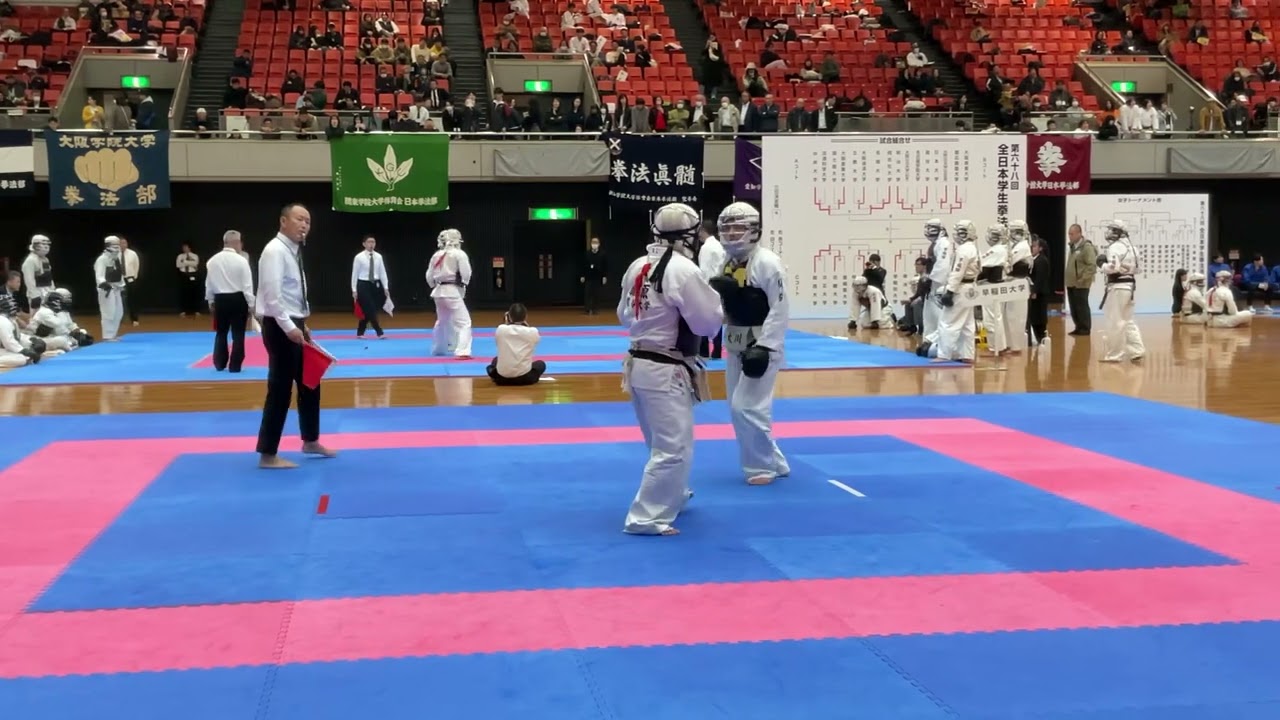 【速報版】龍谷大学　明治大学　男子の部　#全日府立2023 #日本拳法2023