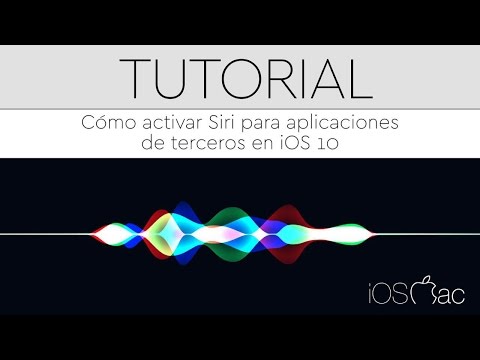  iOSMac Cómo activar Siri en aplicaciones de terceros desarrolladores  