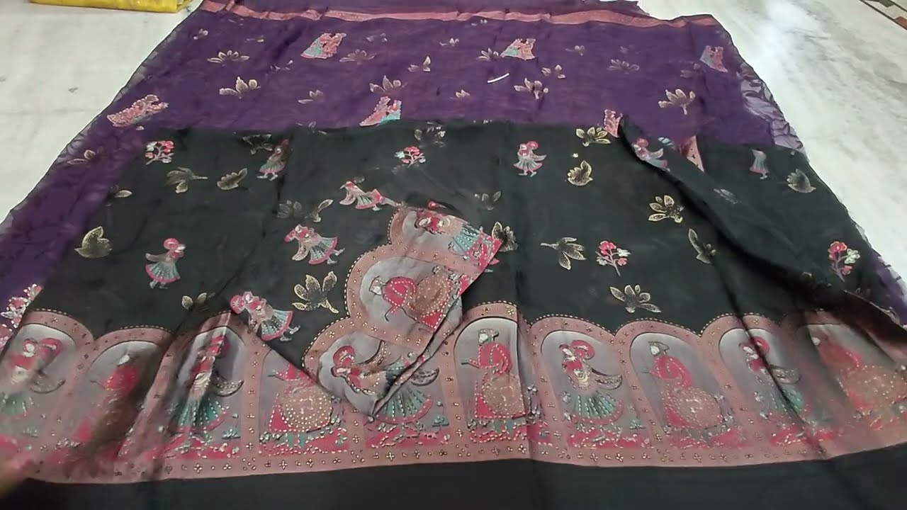 🌹💐Ambika branded glass braso 2 cut sarees 👌all new designs👌whatsapp no  9381177683