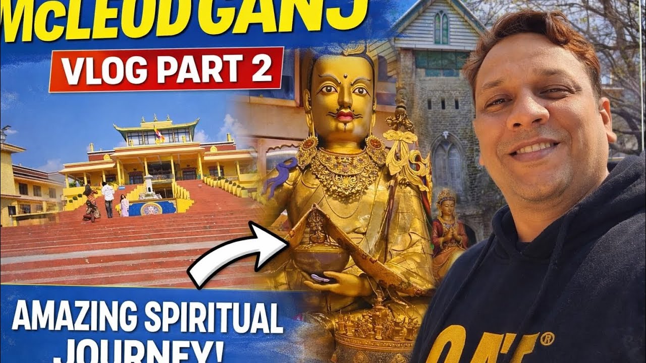 “Solo Trip to McLeod Ganj 🏔️ | Peaceful Escape from City Life”