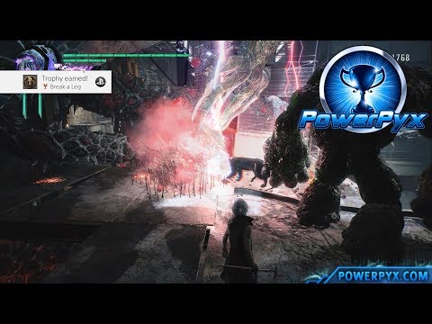 Devil May Cry 5 (DMC5) - Break a Leg Trophy / Achievement Guide (Mission 05)