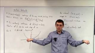 Topics In Analysis Lecture 13 Uniformly Continuous Functions