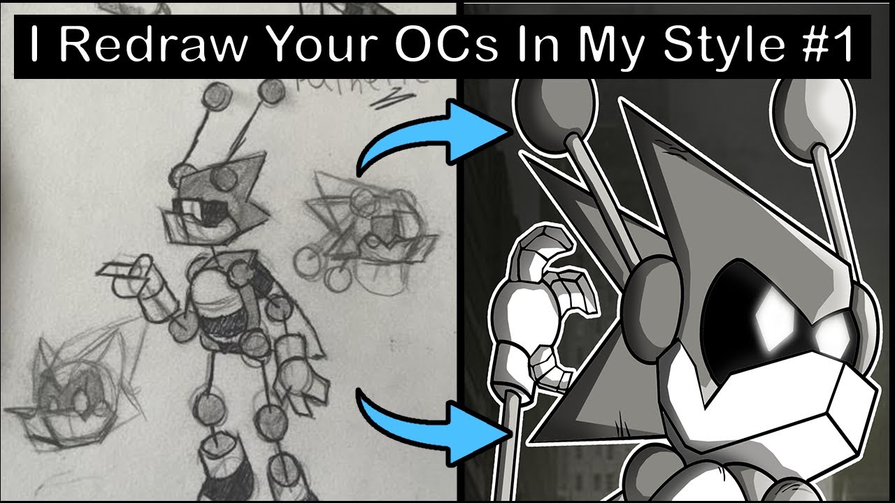 I Draw Your OCs In My Style #1 - YouTube