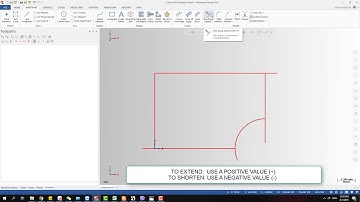 Mastercam for beginner: Extend and Shorten an entity