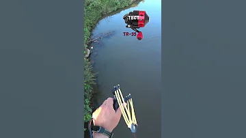 Slingshot Fishing, Точный, Эпичный, Меткий, Красивый выстрел с рогатки