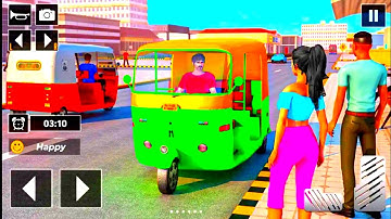 Tuk Tuk Auto Rickshaw Driver 3D - Real Simulator - Android GamePlay
