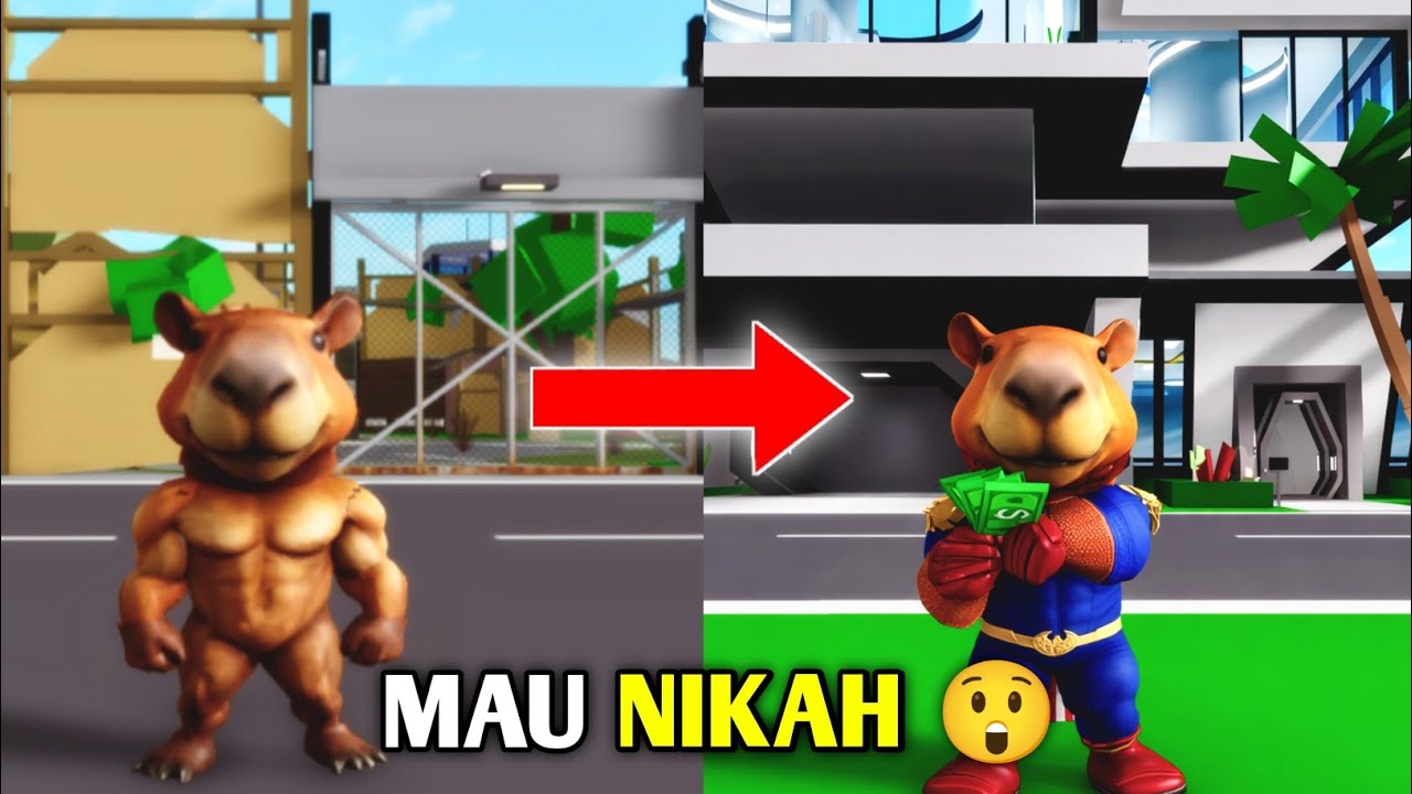 BANG CAPY Beli Rumah Untuk ... ? ( Brookhaven ) Roblox Roleplay