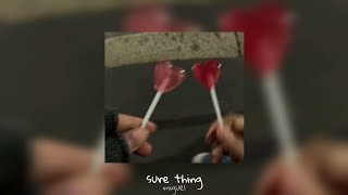 Miguel - Sure Thing Speed Up