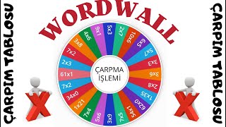 WORDWALL ÇARPIM TABLOSU 2.SINIF ve 3.SINIF screenshot 5
