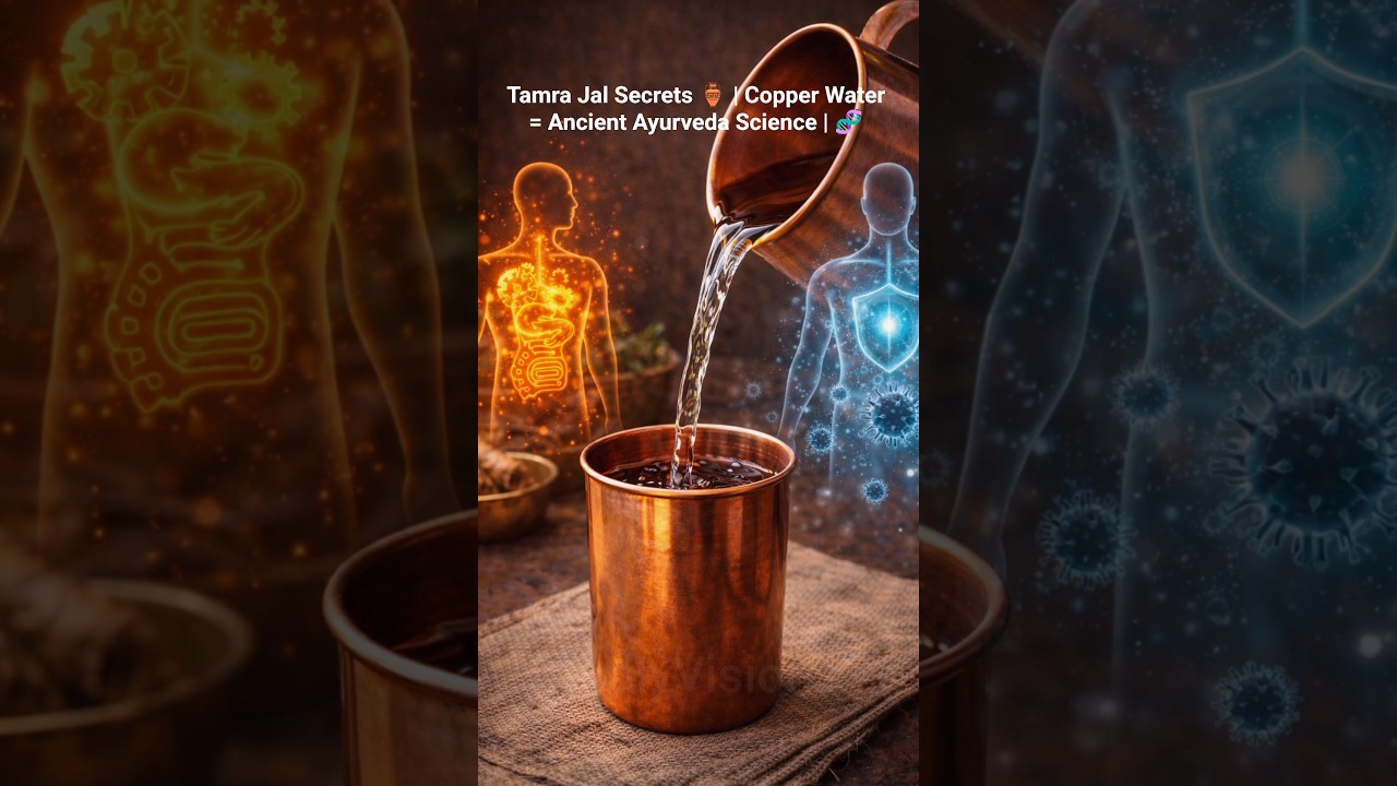 Tamra Jal Secrets 🏺 | Copper Water = Ancient Ayurveda Science | 🧬 