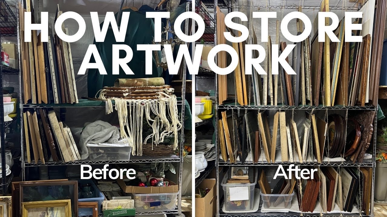 How to Store Framed Pictures in a Storage Unit: Expert Tips