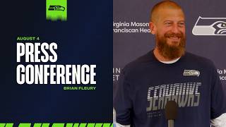 Brian Fleury: "We're All Continuing To Grow In The Right Direction" | Seattle Seahawks