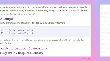 Extracting a Dictionary from a Python String with Nested Quotes: A Simple Solution