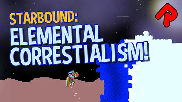 STARBOUND Elemental Correstialism mod ep 1: Gas Planets & Loot Boxes?! (Beta 0.7.6)
