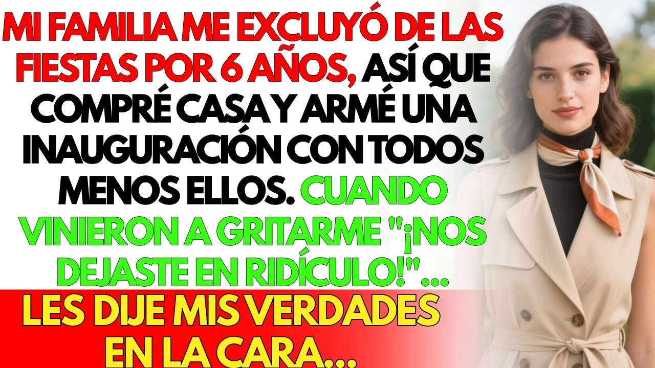 Me excluyeron de fiestas por años, así que compré casa y la inauguré sin ellos... | Reddit Dramático