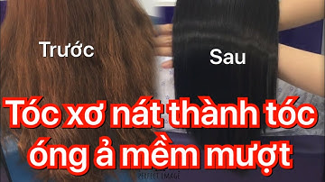 HƯỚNG DẪN DUỖI TÓC KHÔ XƠ THÀNH TÓC BÓNG MƯƠTJ| NGỌC TÓC