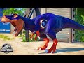 Captain America Trex vs. Indominus Rex Venom Hero Dinosaurs Fight |Jurassic World Evolution|