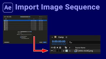 Import Image Sequence in After Effects (PNG, JPG, …)