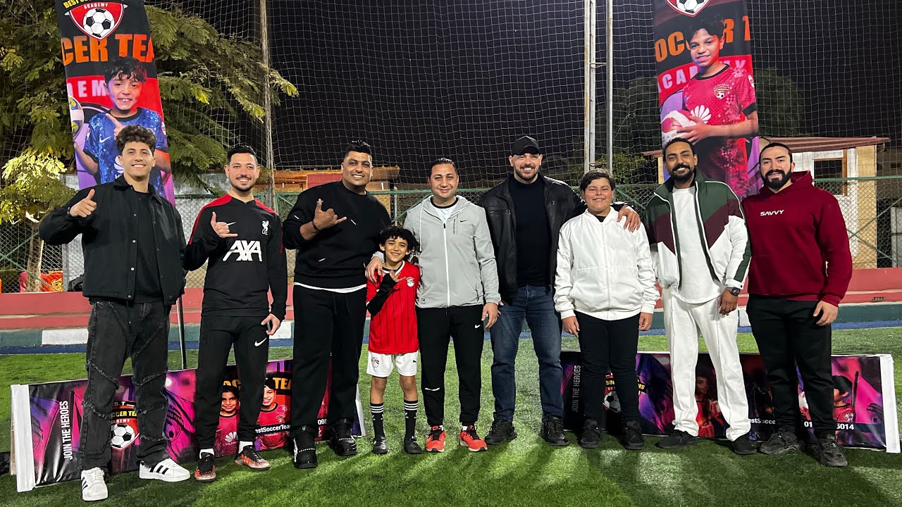 حمزاوي في افتتاح الفرع التالت لأكاديمية Best Soccer Teams #حمزاوي #اكسبلور #football