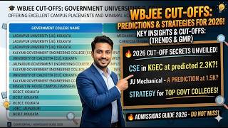 TOP GOVT COLLEGE RANK VS COLLEGE PRIVATE COLLEGE JU KGEC JGEC CU TECHNO #wbjee #wbjee2026 #ju #jee