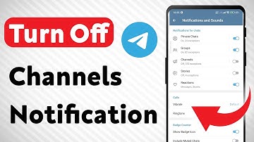 How To Turn Off Telegram Channel Notifications (Updated)