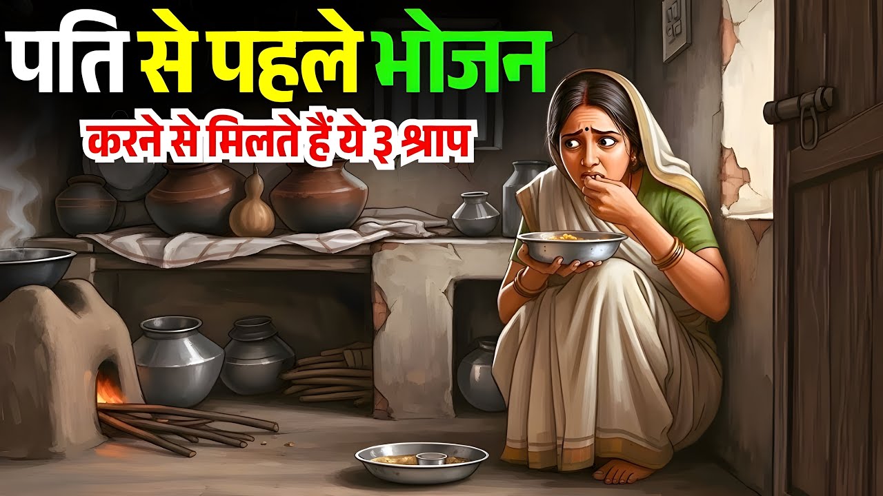 पति से पहले भोजन करने वाली औरत को मिलते हैं ये ३ श्राप | Bodhi Path
