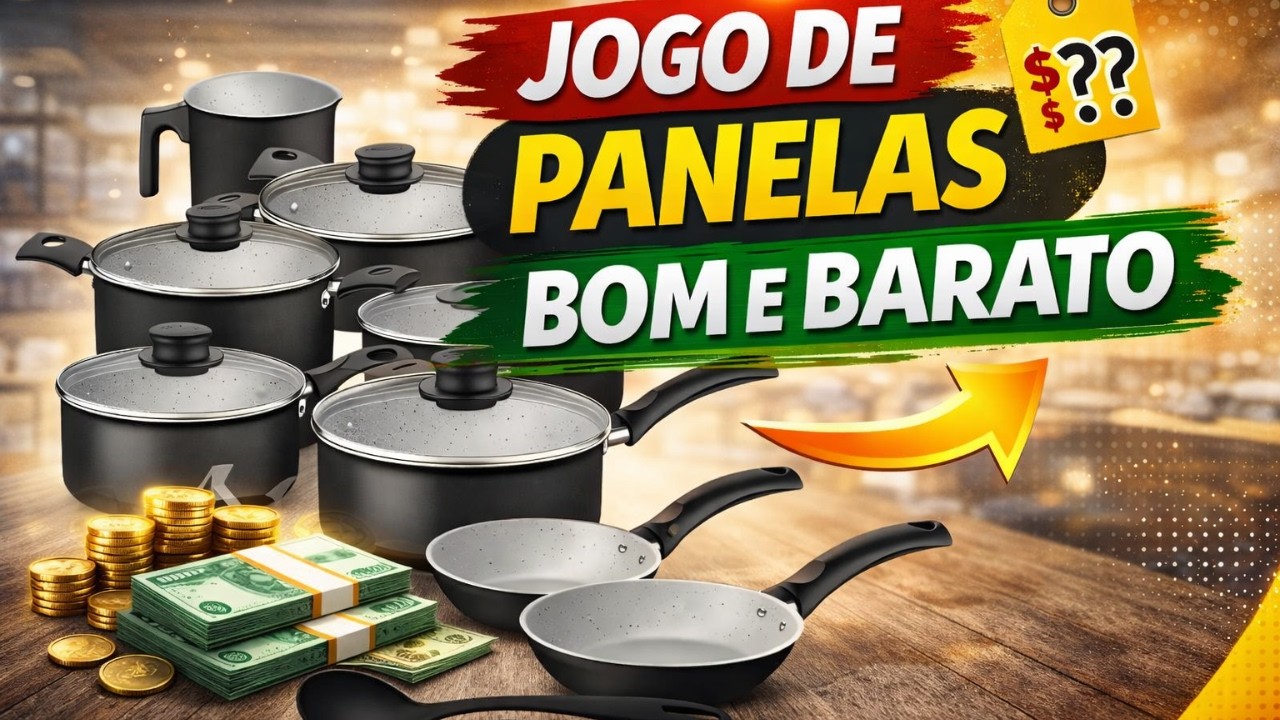 Jogo de Panelas BOM E BARATO: NÃO COMPRE sem Ver Isso Teste de Qualidade 2026