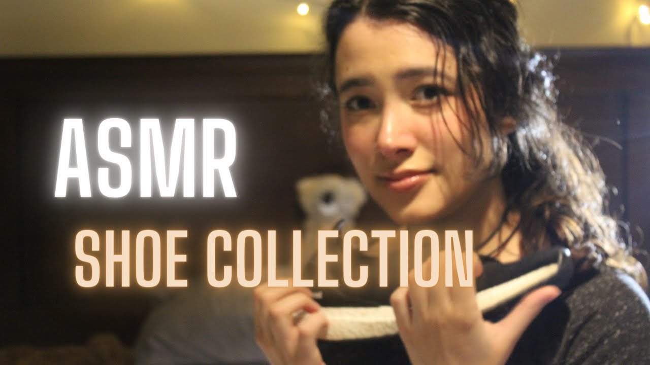 ASMR 👟 the tingly power of SHOES *shoe collection*