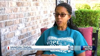 'My sister did not have symptoms': T.E.A.L. volunteer shares sibling's ovarian cancer battle