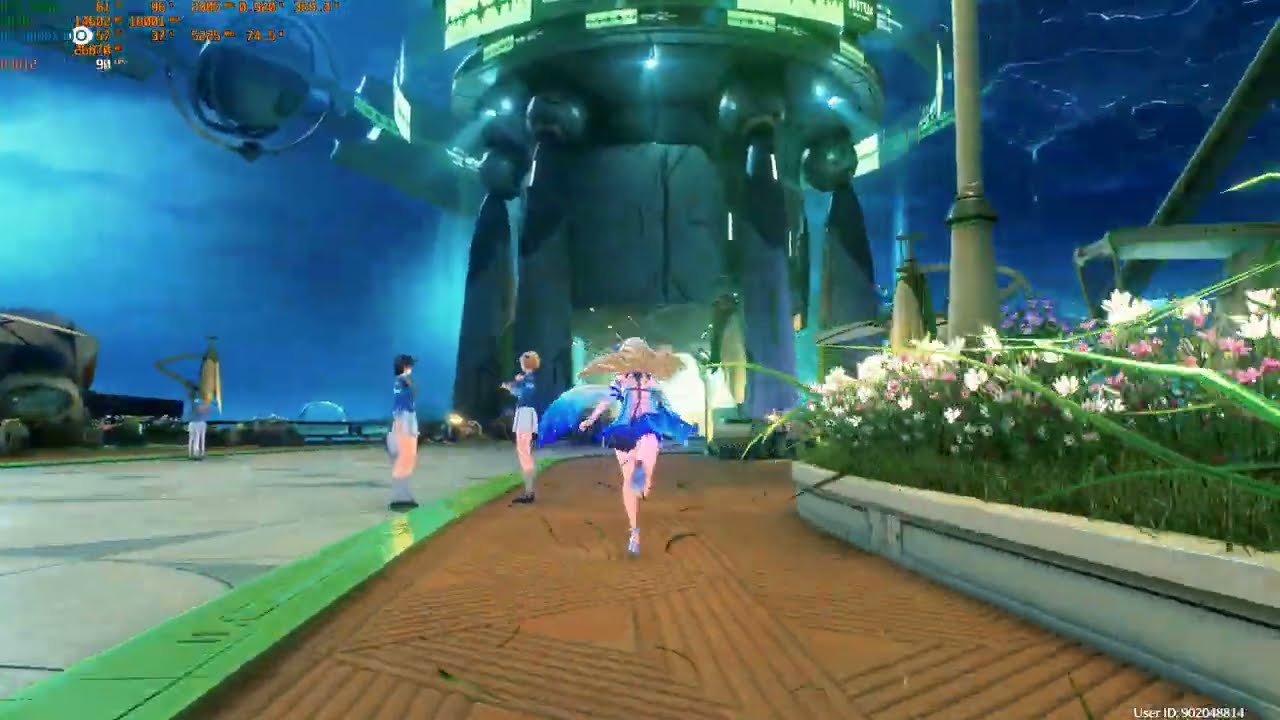 Wuthering Waves 4K Max Settings RTX 5090 (DLSS 4.5  Preset M Quality)