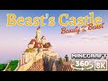[Minecraft 360VR 8K] Explore Beast’s Castle from Beauty and the Beast
