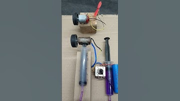 Hydraulic wheel power generator new project | #dcmotor #tech #project #shorts